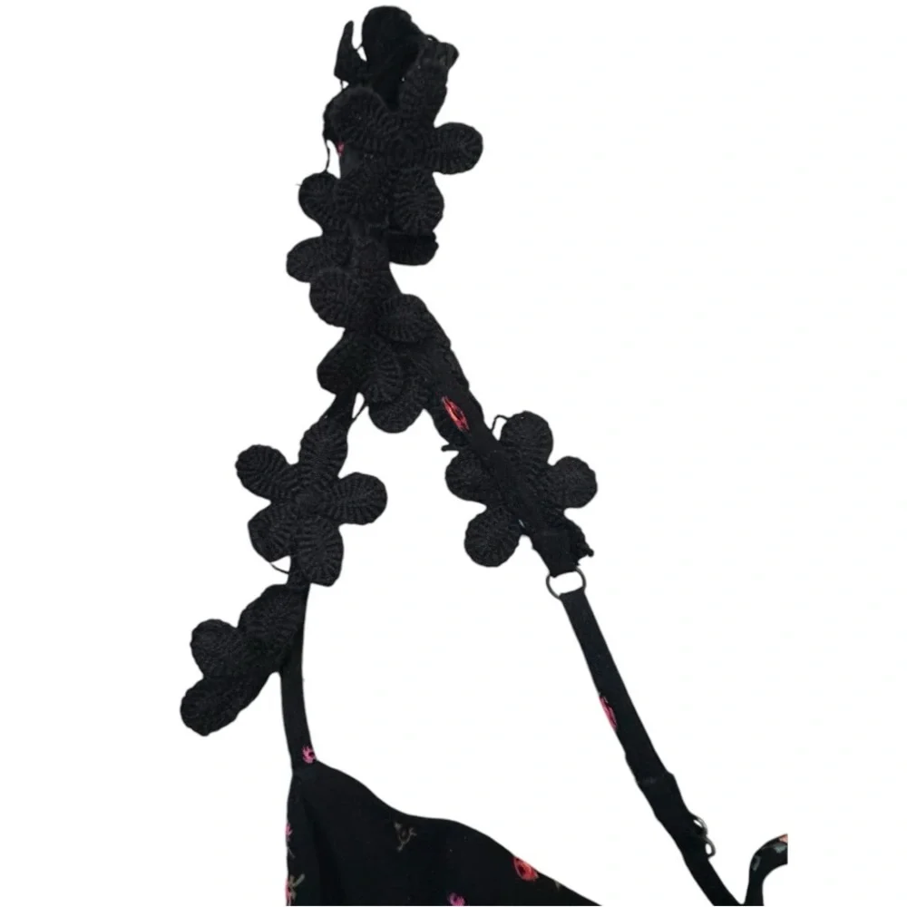 Kimchi Blue Daisy Strap Dress In Black - Picture 8 of 10